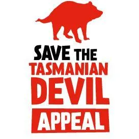 Save the tasmanian devil appeal logo