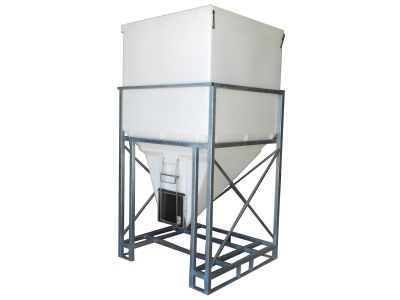 1600 Ltr Side Discharge Mini Feed Silo