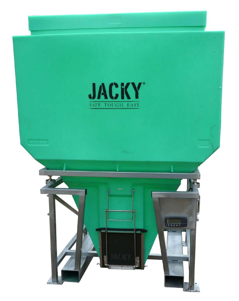 JACKY Bin with Shear Beam Load Cells