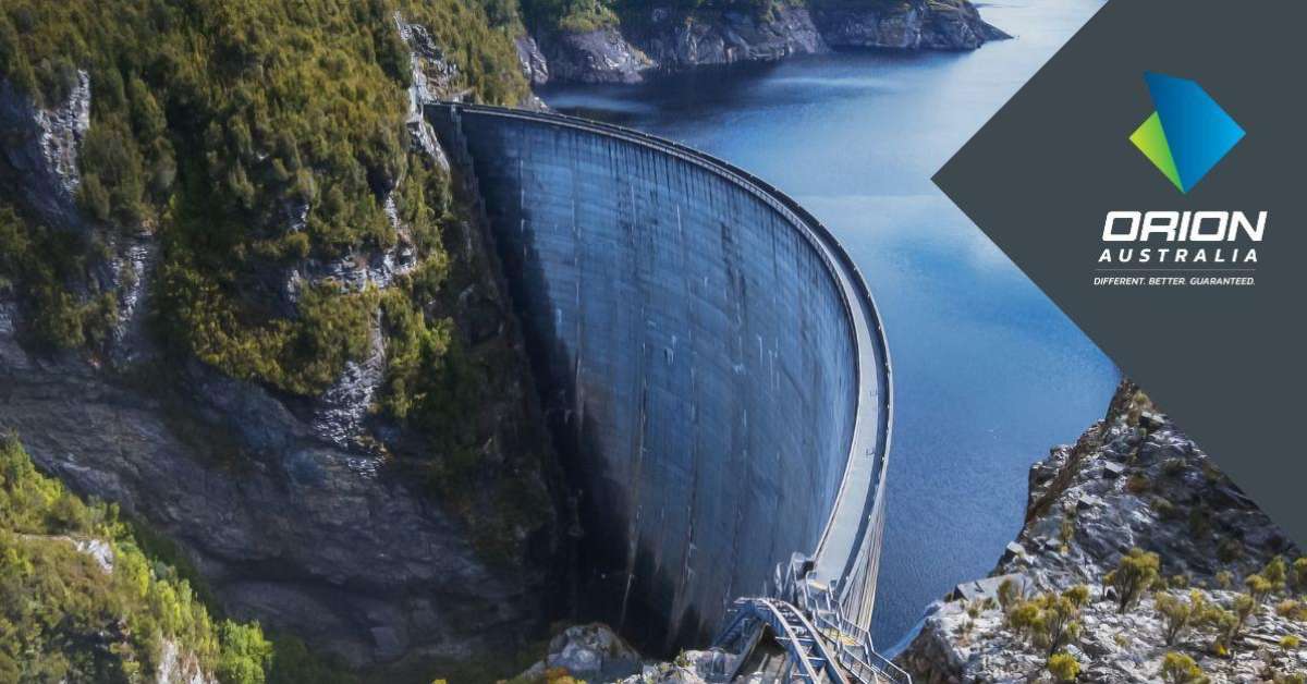 Dam with waterfall cover image