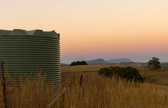 Orion rainwater tanks for agriculture