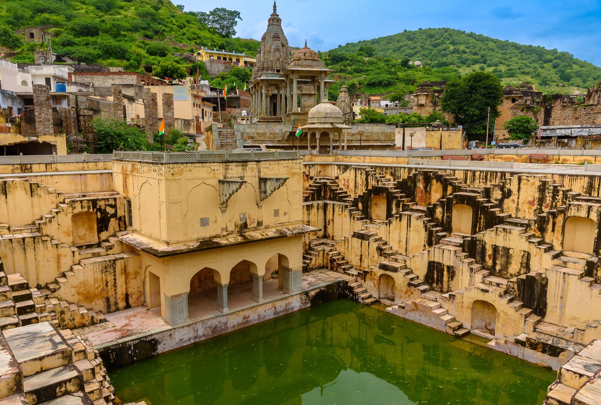View of Panna Meena ka Kund - Jaipur, India