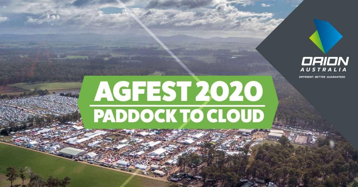 Agfest paddock to cloud