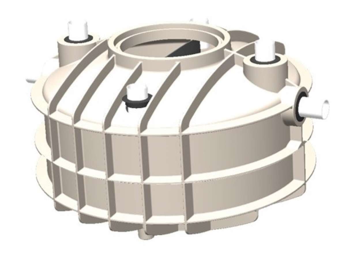 Orion 500L Capacity Grease Arrestor, fully self contained unit