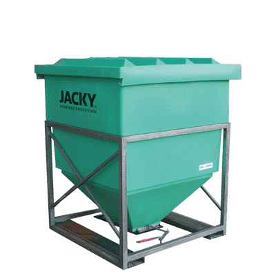 Centre discharge JACKY® Bin