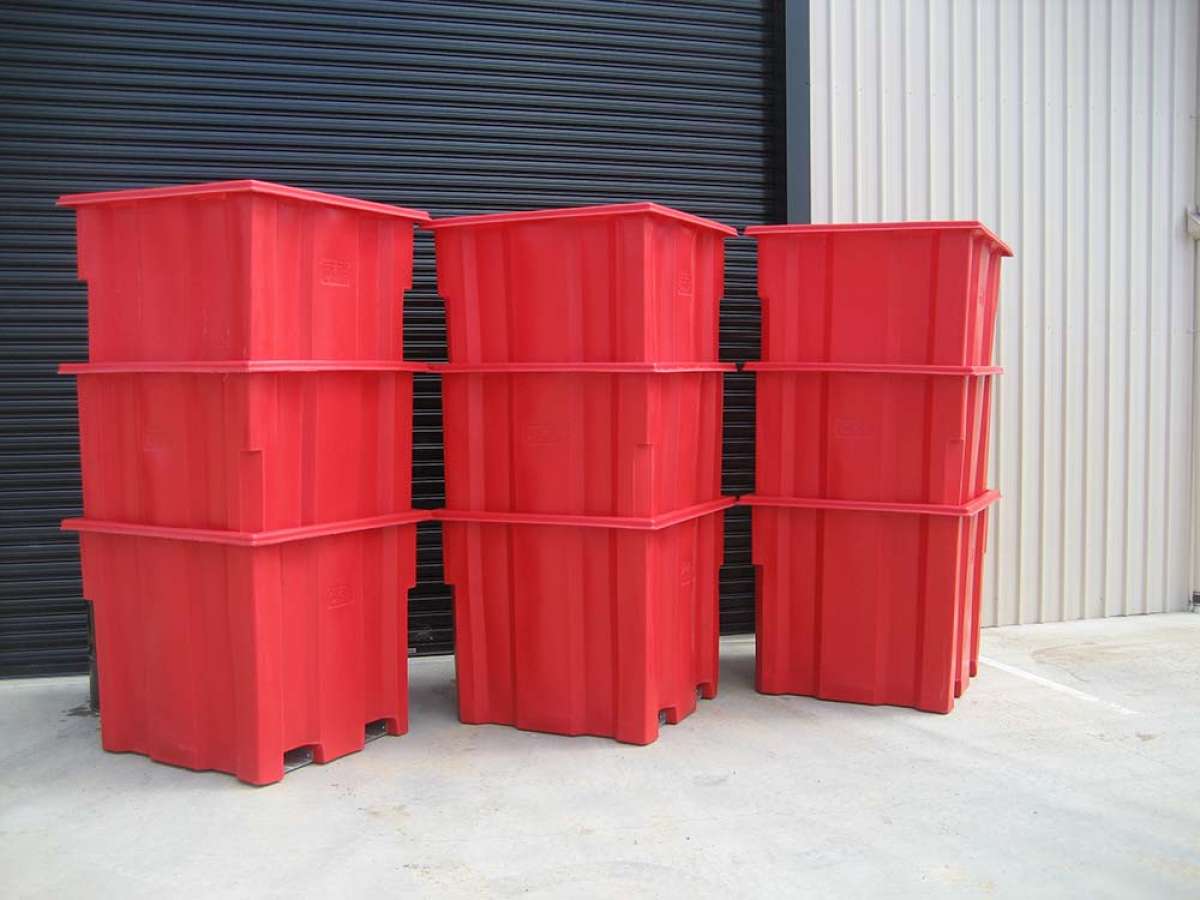 1200 Ltr Procon Pallet Bin, extremely resilient and resistant to breakage