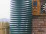 500 Ltr Corrugated Rainwater Tank on stand
