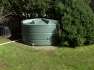 6300 Ltr Panelled Wall Rainwater Tank by Orion Australia in Woodland Grey