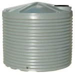 RT02100LP 2100 Ltr Corrugated Rainwater Tank in SLATE GREY