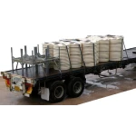500 Ltr Corrugated Rainwater Tanks come delivered on a truck